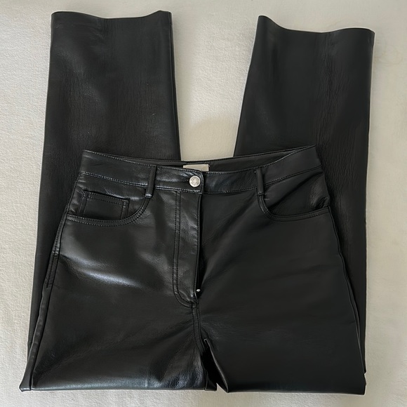 Wilfred Aritzia Melina cropped black dress pants - Picture 1 of 4